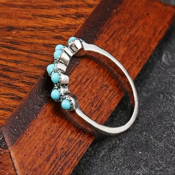 Cute Turquoise Women's ring - Picture 2 of 7